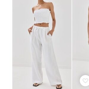 Reformation Lena linen set